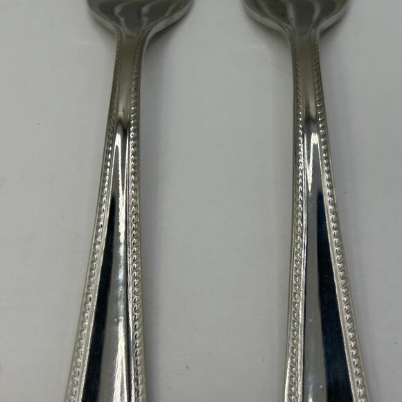 2 Individual Salad Fork Swedish Lodge Lenox 7 1/4" Stainless 18/10 - Picture 7 of 8
